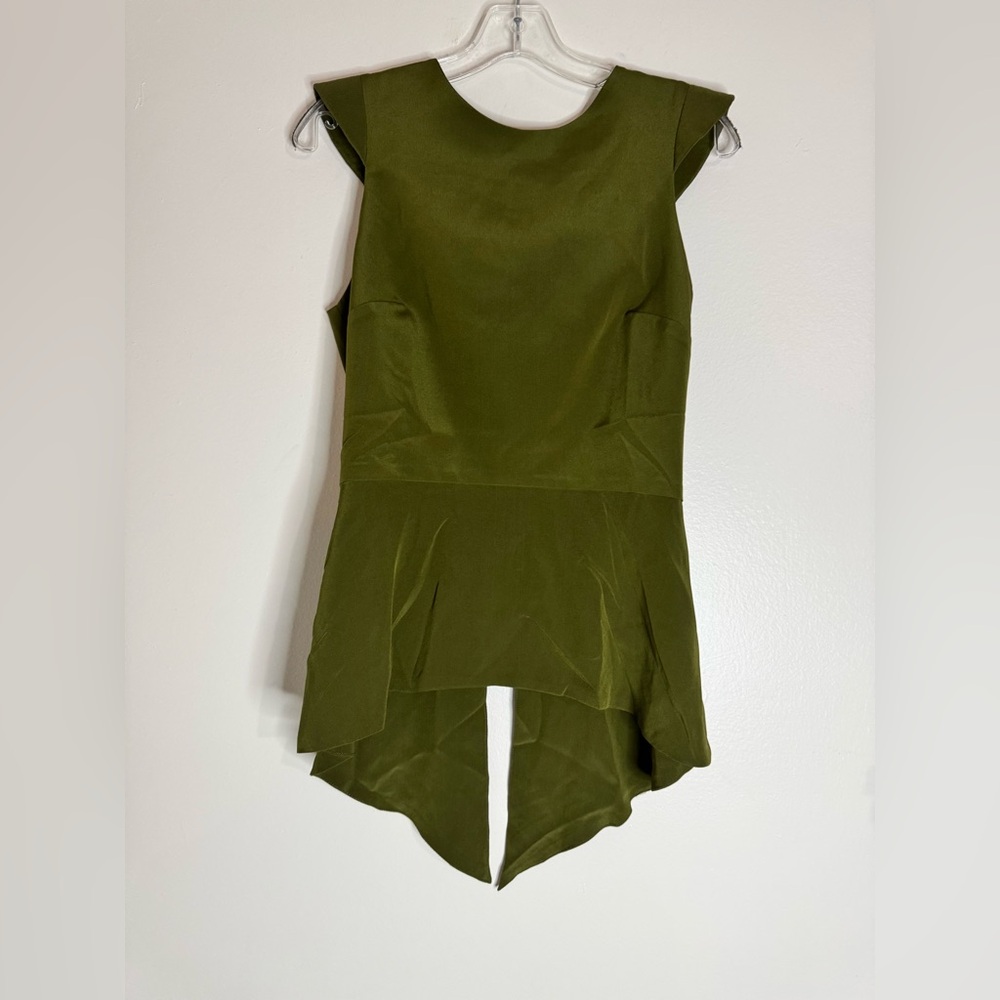 Naven Olive Green Sleeveless Top Size 6 - Picture 2 of 8
